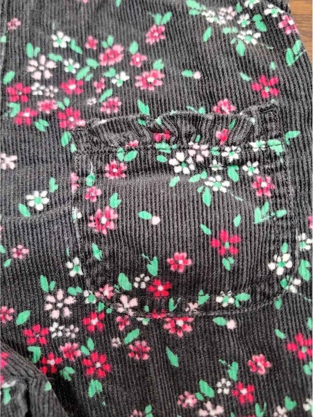 OshKosh B'gosh Floral Corduroy Overalls for Baby